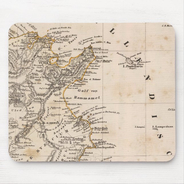 Libya Mouse Mat (Front)