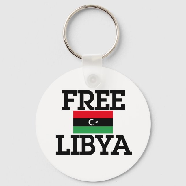 Libya Revolution Key Ring (Front)