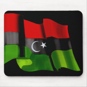 Libyan flag of Libya Independence Monarchy flag Mouse Mat