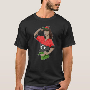 Libyan Girl Unbreakable I Libyan Heritage I Libya  T-Shirt