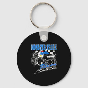 Lice Monster Truck  Key Ring