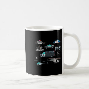 Lice Vehicles Cop Helicopter Toddlers Kids Women M Coffee Mug