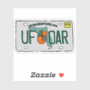 License Plate Sticker