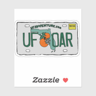 License Plate Sticker