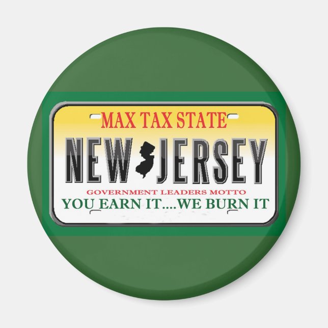 License Plates Magnet (Front)