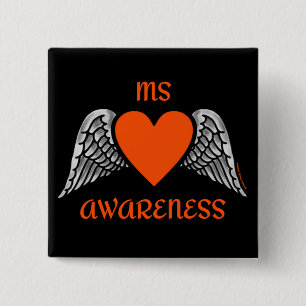 License Plates...MS  15 Cm Square Badge
