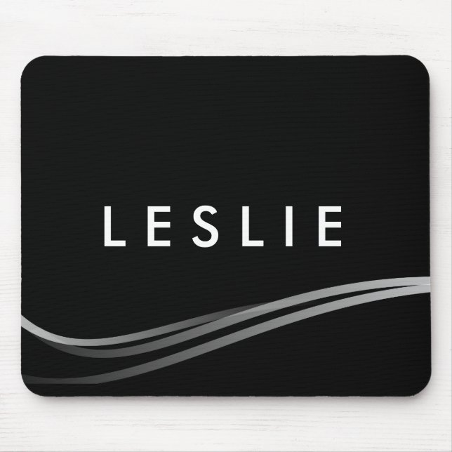 License Plates With Names Mouse Mat (Front)