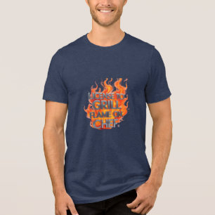 License to Grill – Bold Flame On, Chef Tee
