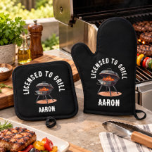 License to Grill Dad Grillmaster Cooking Bbq