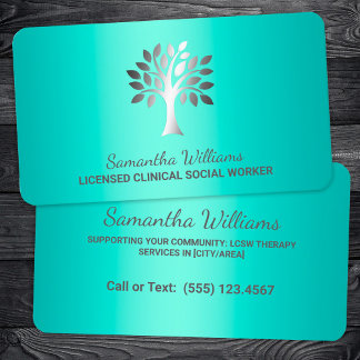 Licensed Clinical Social Worker Business Card
