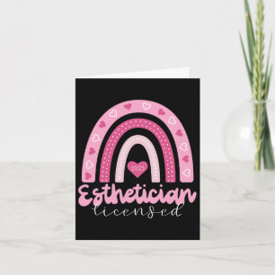 Licensed Esthetician Graduation 2025 Skin Care Est Card