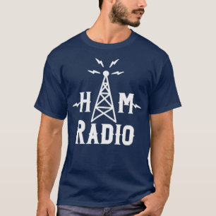 Licensed Ham Radio Operator Antenna Novelty T-Shirt