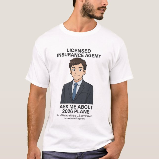 Licensed Insurance Agent Shirt (Front)