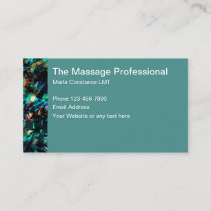 Licensed Massage Therapist Business Card