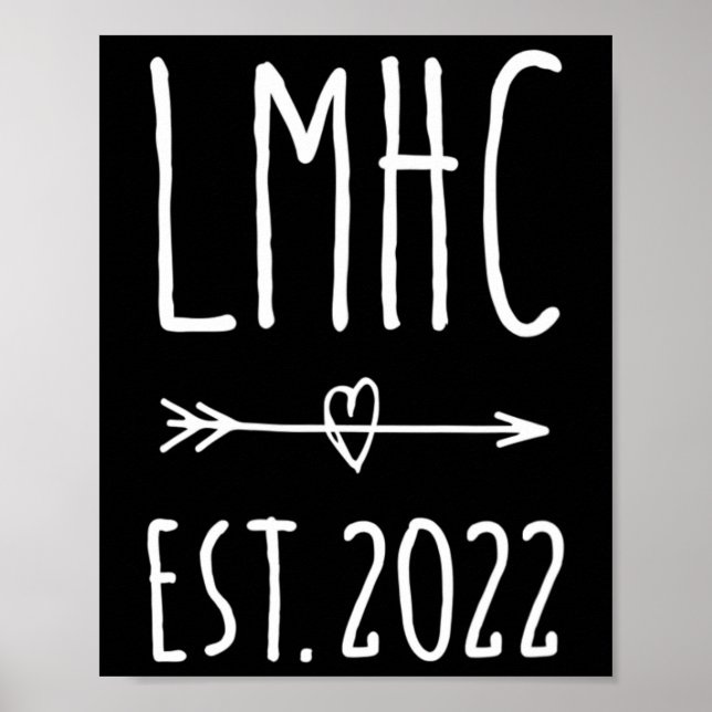 Licensed Mental Health Counsellor Graduation 2024  Poster (Front)