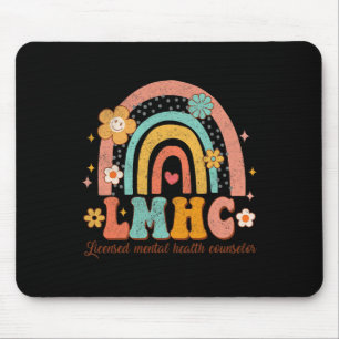 Licensed Mental Health Counsellor Therapist Groovy Mouse Mat