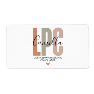 Licensed Professional Counselor Gifts, LPC Therapi