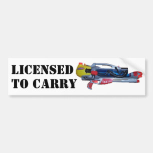 Licensed to Carry Bumper Sticker