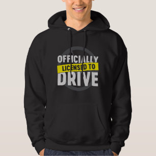 Licensed To Drive Cool Passed License Test New Dri Hoodie