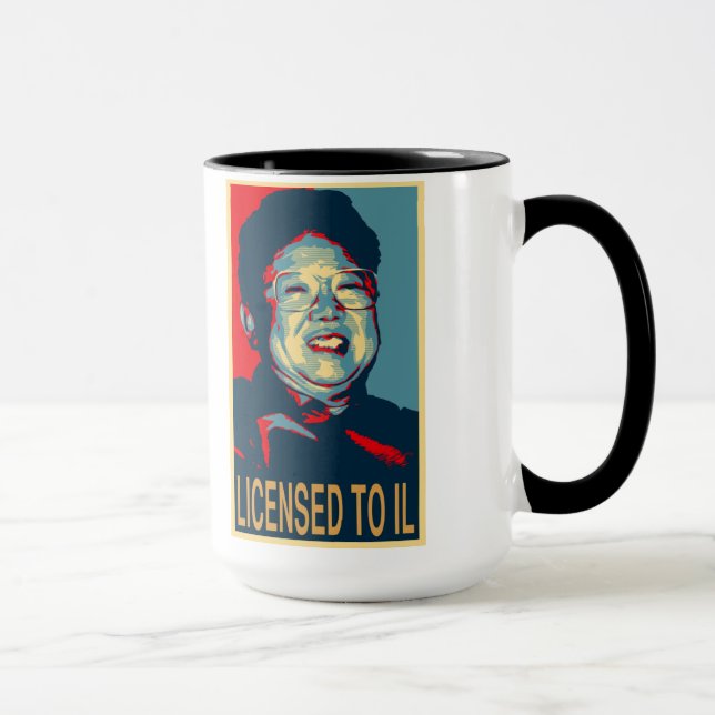 Licensed to Il Parody Mug (Right)