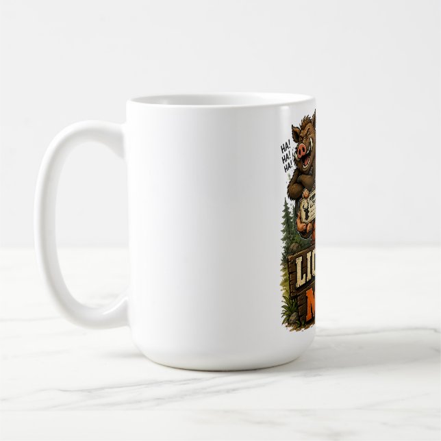 Licensed To Miss Coffee Mug (Left)