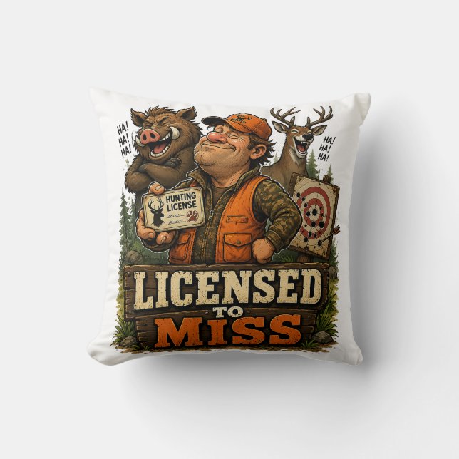 Licensed To Miss Cushion (Front)