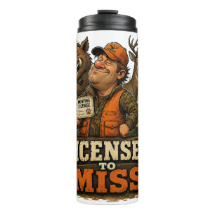 Licensed To Miss Thermal Tumbler
