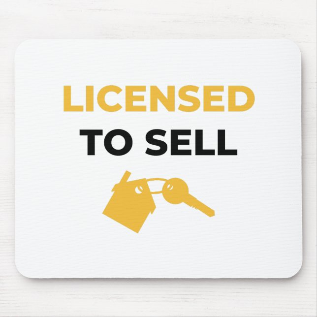 Licensed To Sell 2 Mouse Mat (Front)