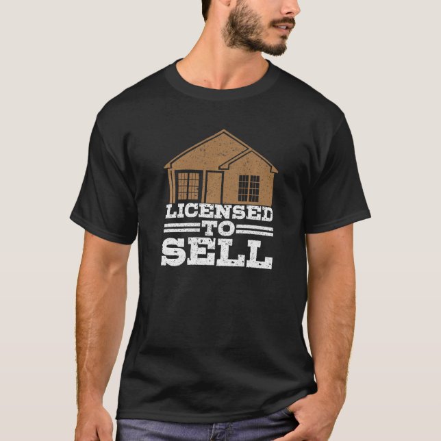 Licensed to Sell Mortgage Loan Officer  1 T-Shirt (Front)