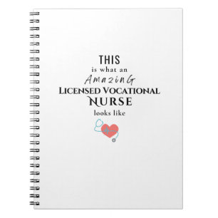 Licensed Vocational Nurse Notebook