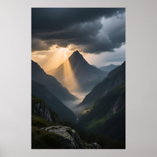 Lichen and Light Poster