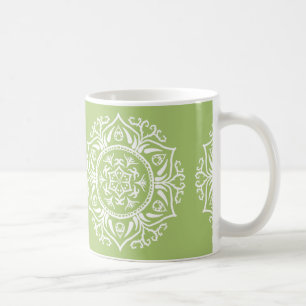 Lichen Mandala Coffee Mug