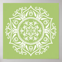 Lichen Mandala
