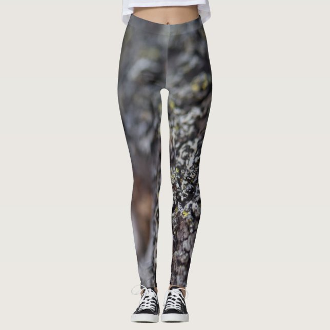 Lichen on Bark Leggings (Front)