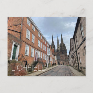 Lichfield Holiday Postcard