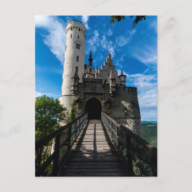 Lichtenstein Castle - Baden-wurttemberg Postcard (Front)