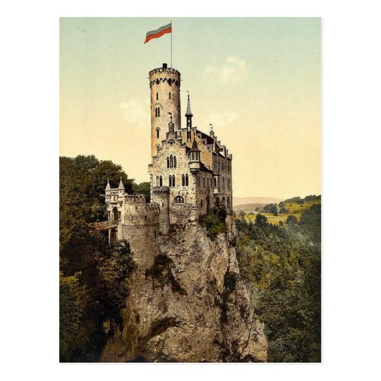 Lichtenstein Castle, Wurtemburg, Germany magnifice Postcard