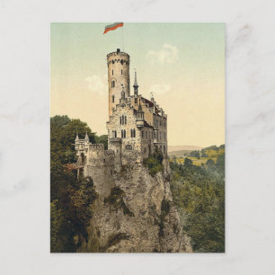 Lichtenstein Castle Wurtemburg, Germany Postcard