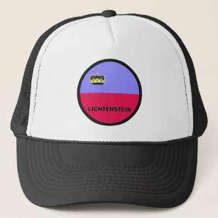 Lichtenstein Roundel quality Flag Trucker Hat