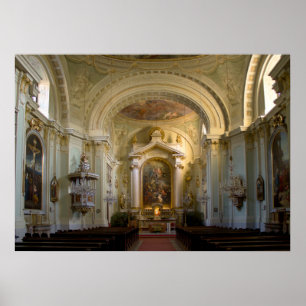 Lichtental Church Vienna Austria Poster