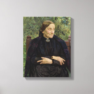Lichtwark's Mother, 1908 Canvas Print