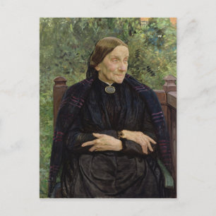 Lichtwark's Mother, 1908 Postcard