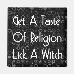Lick A Witch Magnet
