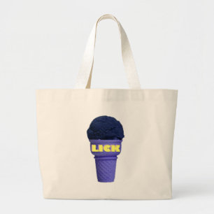 Lick Large Tote Bag