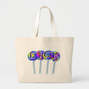 Lick Large Tote Bag