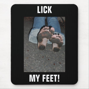 LICK MY FEET! MOUSE MAT