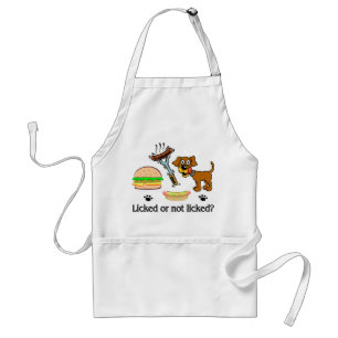 Licked Or Not Licked Apron