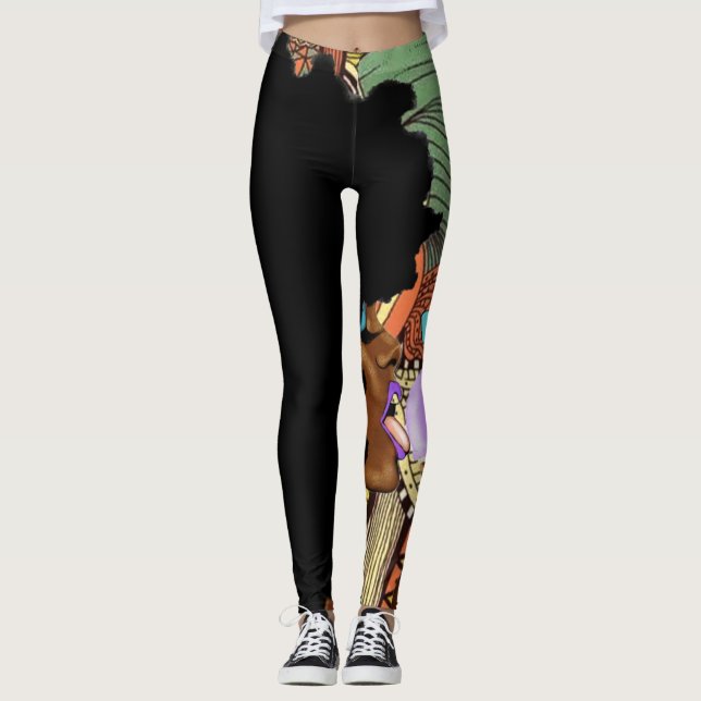 Licked Remix Leggings (Front)