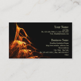 Licking Flames Business Card