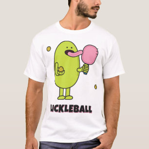 Lickleball Funny Paddle Licking Monster T-Shirt